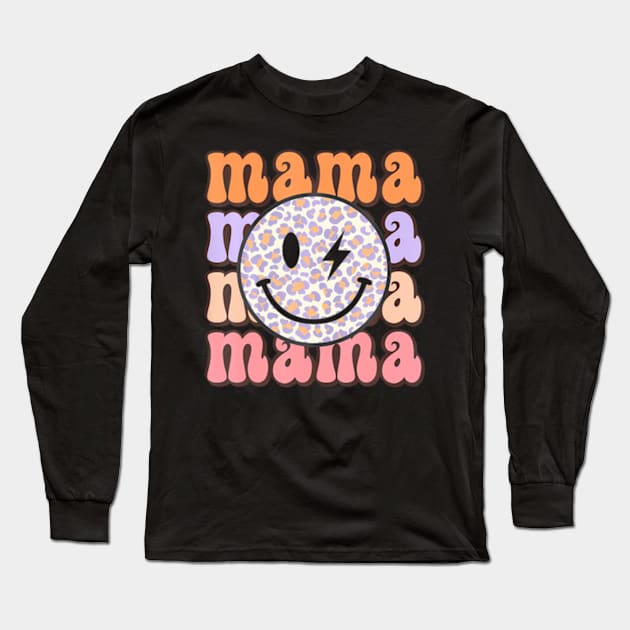 Mama One Dude Birthday Theme Family Long Sleeve T-Shirt by POLOTEEZ